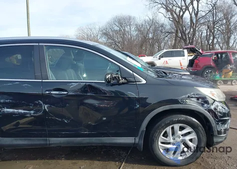 2015 Honda Cr-V Ex-L из США, поврежденный, VIN 5J6RM4H73FL078231